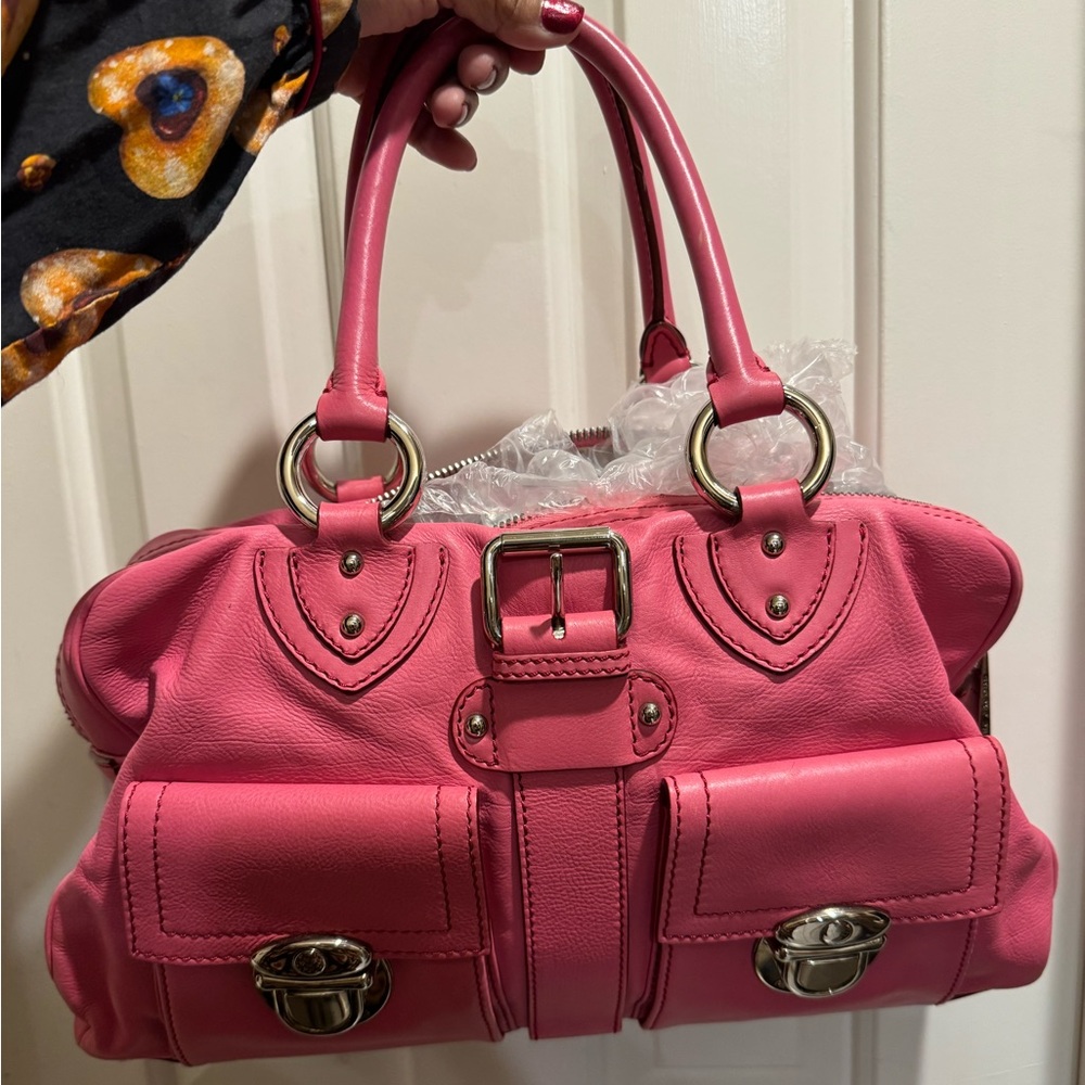 Y2K Marc Jacobs pink Venetia bag